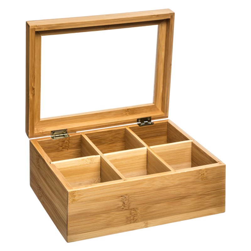 Caja de Bambú para Té